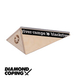 Blackriver Wooden Ramp - Diamond Coping Polebank