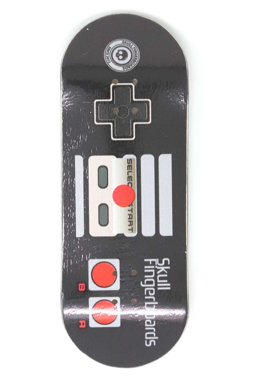 Skull Fingerboards - Retro Controller Wooden Fingerboard Graphic Deck (34mm) *SALE PRICE*