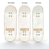 Blackriver Fingerboards Single Deck - RiverLabel Skulls - Wide Low 32mm