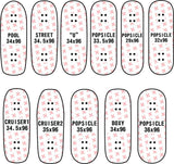 DK Fingerboards Single Deck - 'Tongue' Graphic